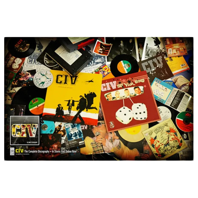 Discography Poster – 11" X 17" Art Print 1