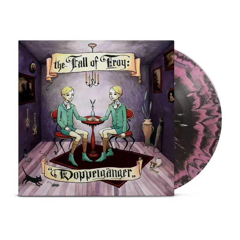 Doppelganger Alternate Cover Vinyl Lp – Black And Pink Mix (Limit 2 Per Customer) 1
