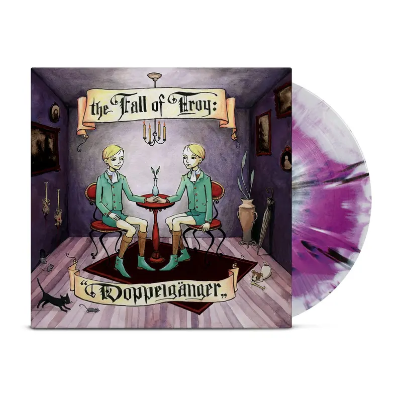 Doppelganger Alternate Cover Vinyl – White & Purple Blend With Black Splatter (250-Unit Limited Edition) 1
