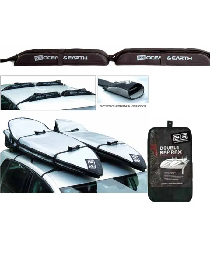 Double-Wrap Soft Roof Rack – Supports 1 To 6 Boards 1