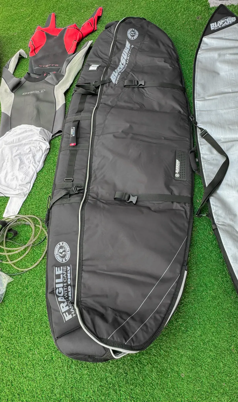 Dual Or Triple Surfboard Travel Bag – Coffin-Style For Boards 6'6" To 10'6" 1