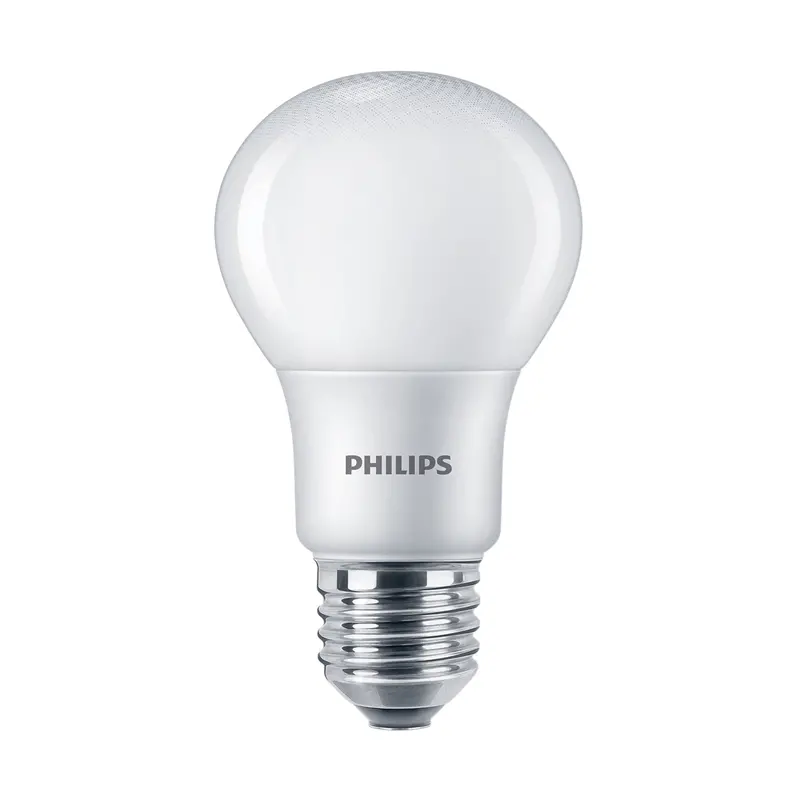 E27 A60 Led Light Bulb – 8W (60W Equivalent), 770Lm, Frost Finish, Warm White, Non-Dimmable 1