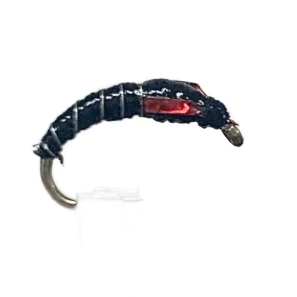 Epoxy Buzzer Flies – Red/Black Combo Pack (6-Pack) 1