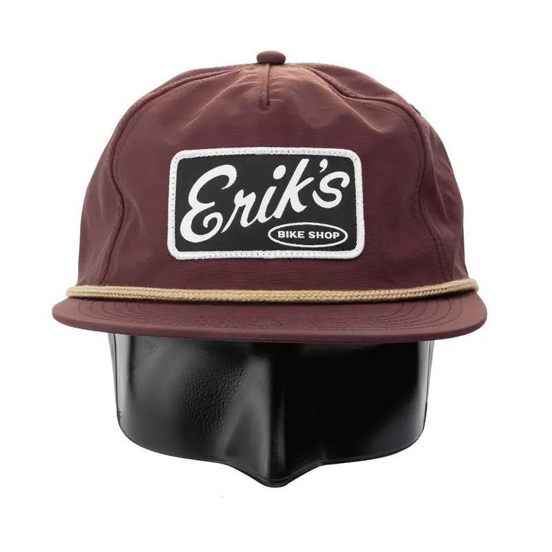Eriks Classic 5-Panel Flat-Brim Cap – Cotton Twill Hat 1