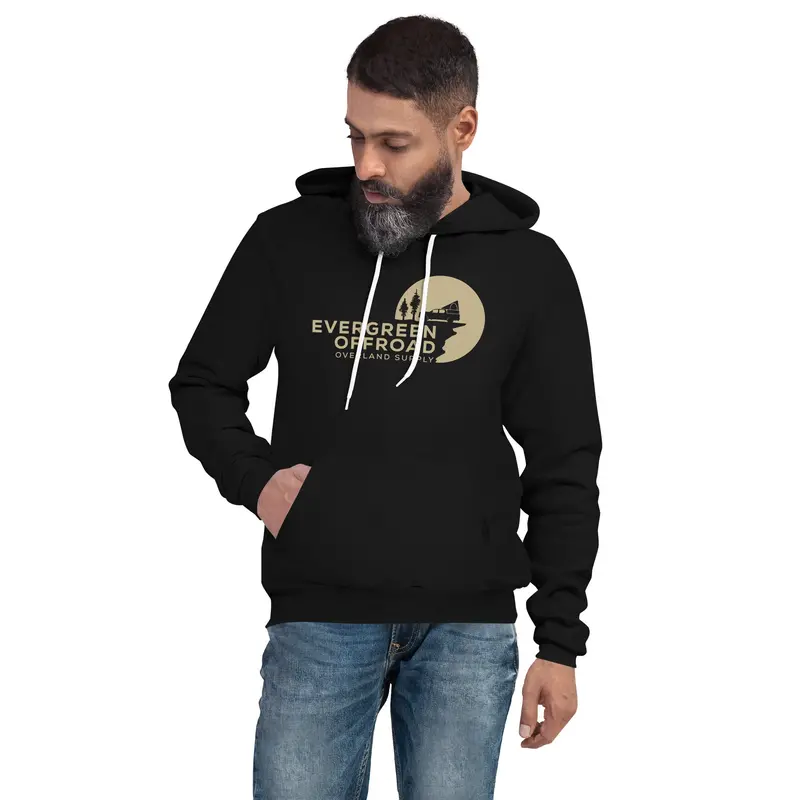 Evergreen Off-Road Premium Hoodie – Comfortable Branded Outerwear For Adventurers 1