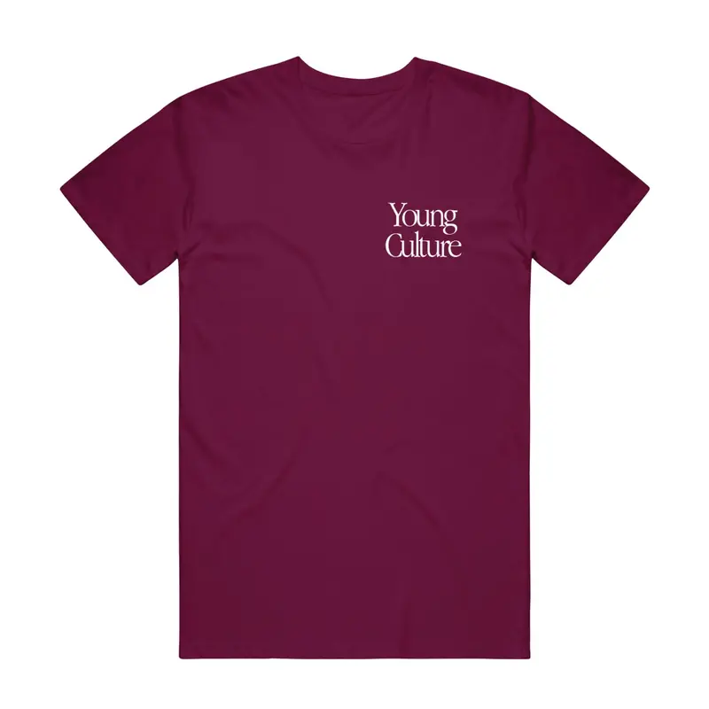Everything Burgundy Short-Sleeve Graphic T-Shirt 1