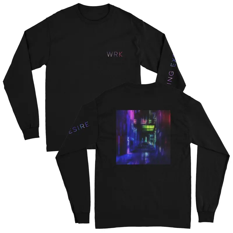 Everything Except Desire Black Long-Sleeve T-Shirt • Soft Cotton Knit 1
