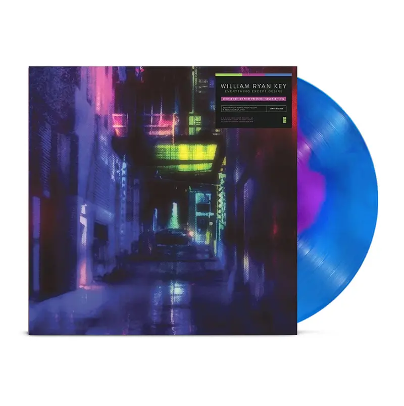 Everything Except Desire Vinyl Record • Opaque Neon Magenta & Dark Blue Dual-Side Press • Limited To 250 1