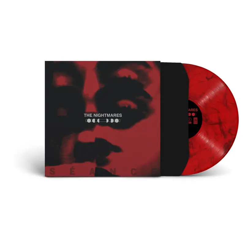 Exclusive Seance T-Shirt — Blood Red Base With Black Smoke Effect (250 Copies) 1