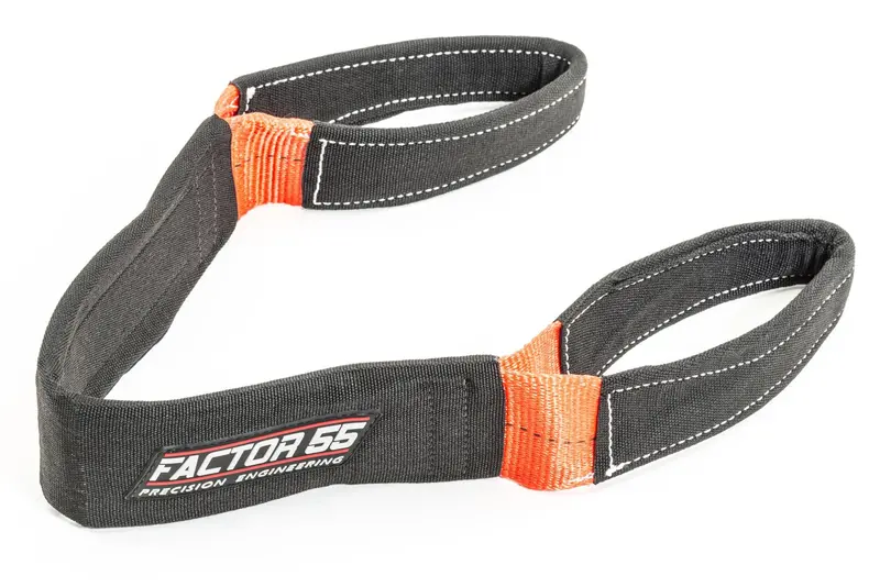Factor 55 Shorty Strap Iii – Low-Stretch Synthetic Recovery Strap 1