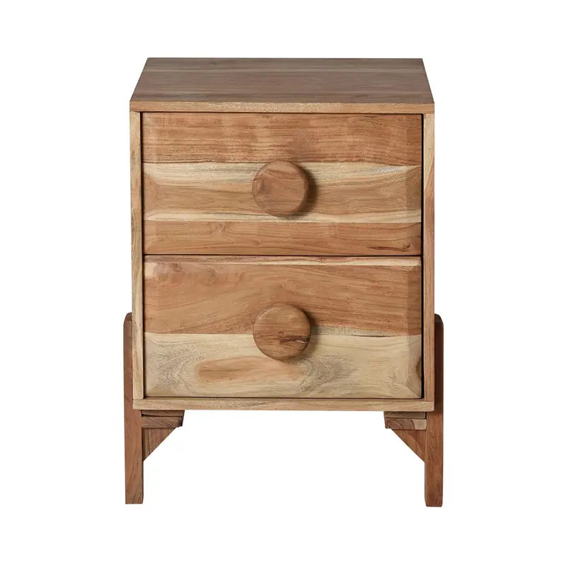 Fig 2-Drawer Bedside Table 1