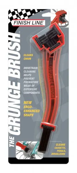 Finish Line Grunge Brush – Heavy-Duty Drivetrain Cleaning Tool 1