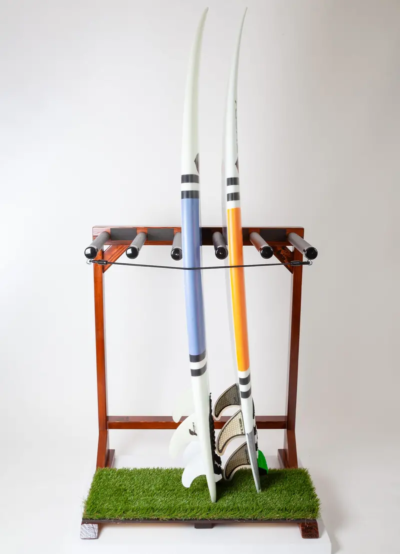 Finished Grass-Ready Surf Rack 1