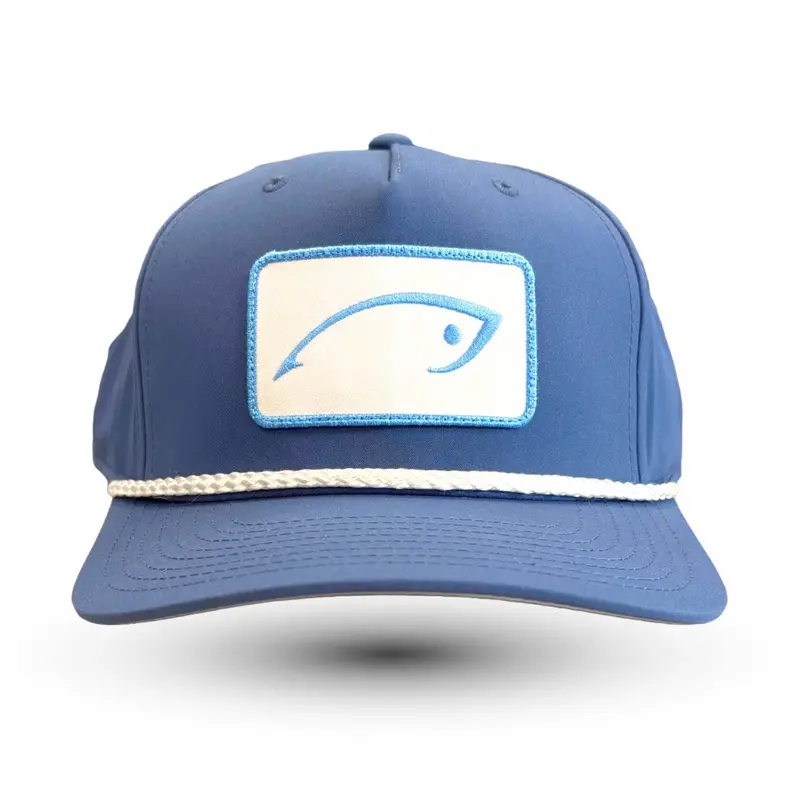 Fish & Tackle Rope Hat Featuring Fish Patch Accent 1