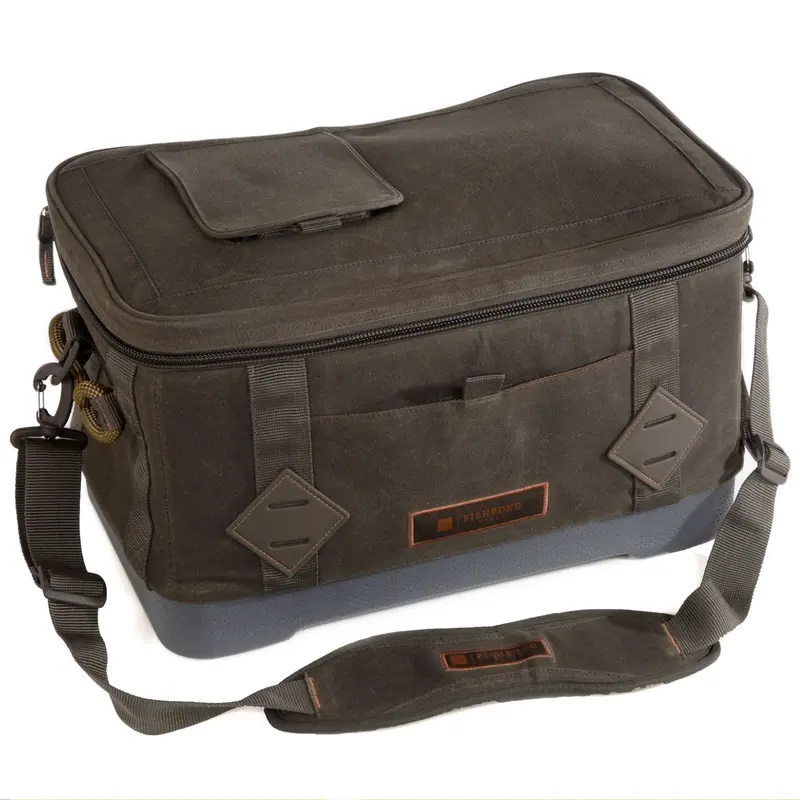 Fishpond Hailstorm Soft-Sided Cooler In Peat Moss 1