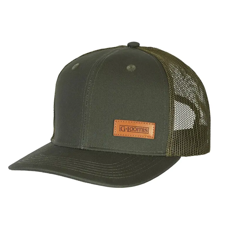 G. Loomis Leather Patch Adjustable Fishing Cap 1