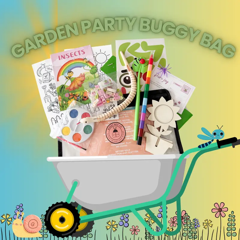 Garden Party Activity Kit – Spring-Themed, Screen-Free Fun For Children 1