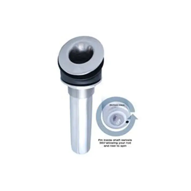 Gemlux 0° Hd Screwless Rod Holder With Swivel & Mounting Plate 1