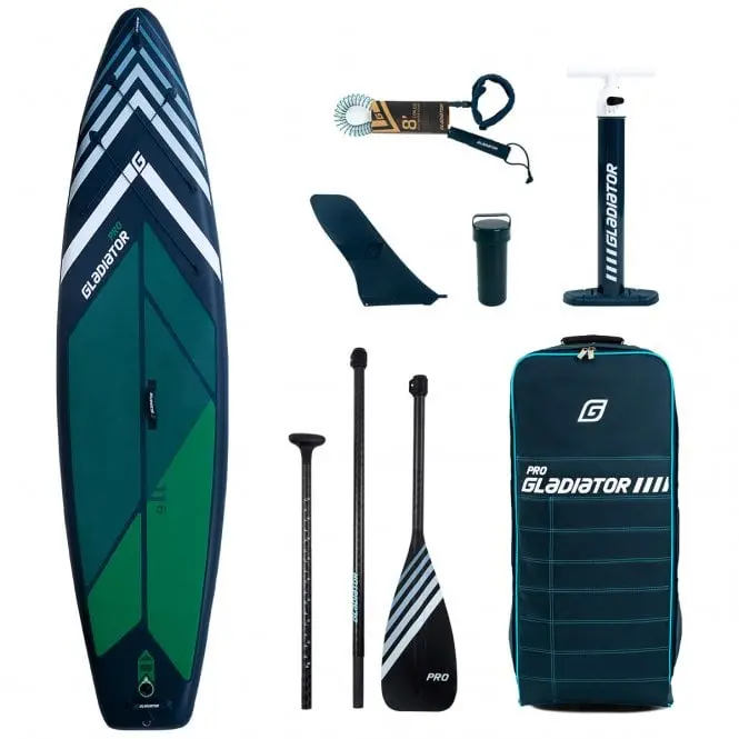 Gladiator Pro 11'6" X 34" X 6" Stable Inflatable Paddleboard 1