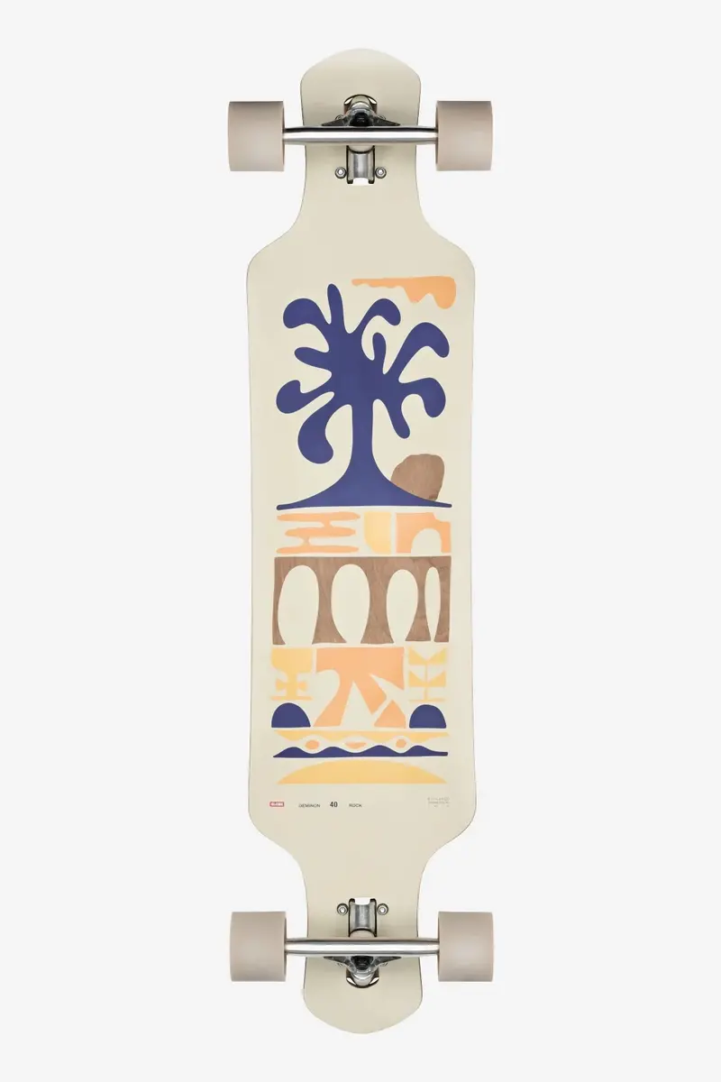 Globe Geminon 40 Rock Drop-Through Complete Longboard 1