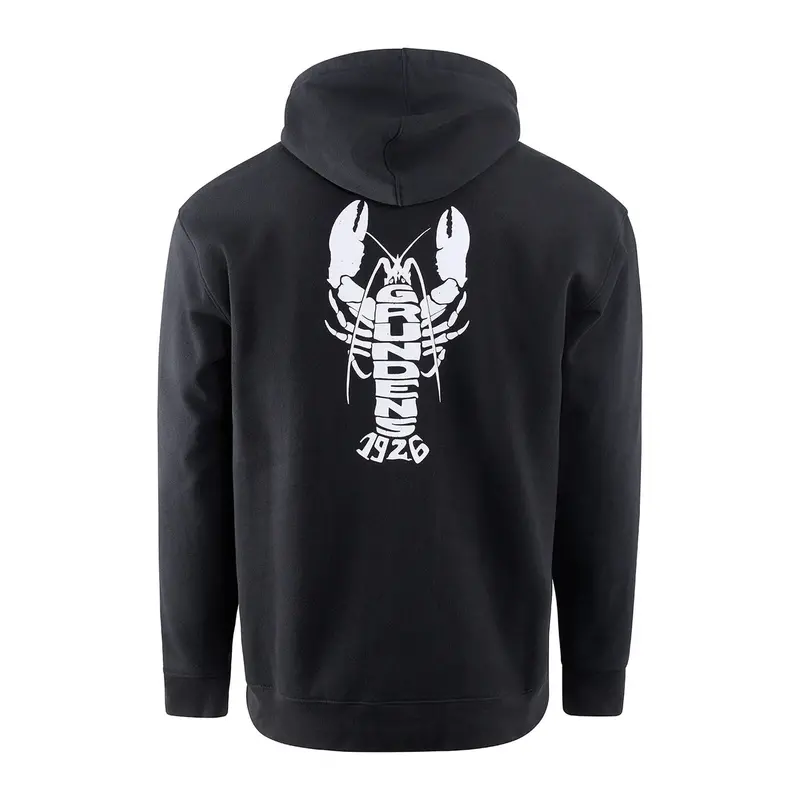 Grundens Lobster Eat Your Words Dwr Hoodie – Water-Resistant Marine Hoodie 1
