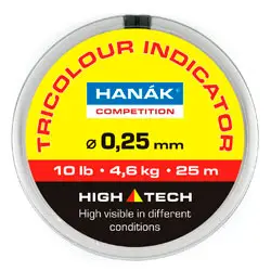 Hanak Competition Tricolour Indicator Tippet – High-Visibility Leader Material