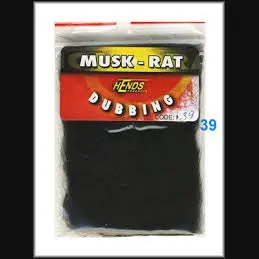 Hends Muskrat Fur Dubbing For Wet Flies 1