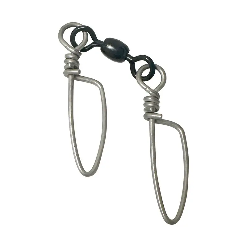 Hi-Liner Brass Crane Swivel With Dual Tournament Snaps 1