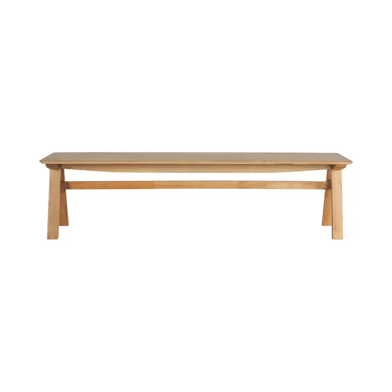Holly 170Cm Dining Bench With Upholstered Seat 1