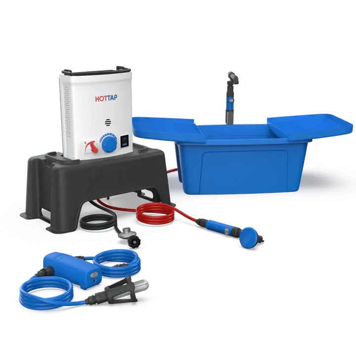 Hottap V2 Nomad Portable Hot Water Heater Kit 1