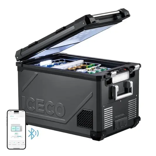 Iceco Apl55 58-Quart Dual-Zone 12V Fridge Freezer 1