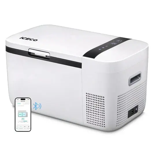Iceco Go20 Dual-Zone 21-Quart 12V Portable Freezer (White) 1