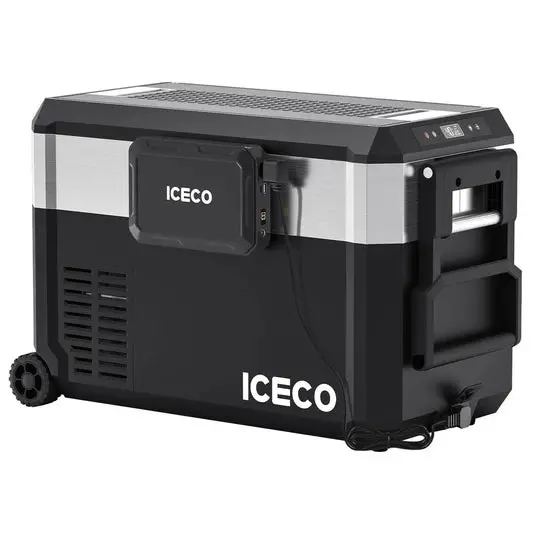 Iceco Jp40Pro Wheeled Portable Freezer With Built-In Magnetic Battery 1
