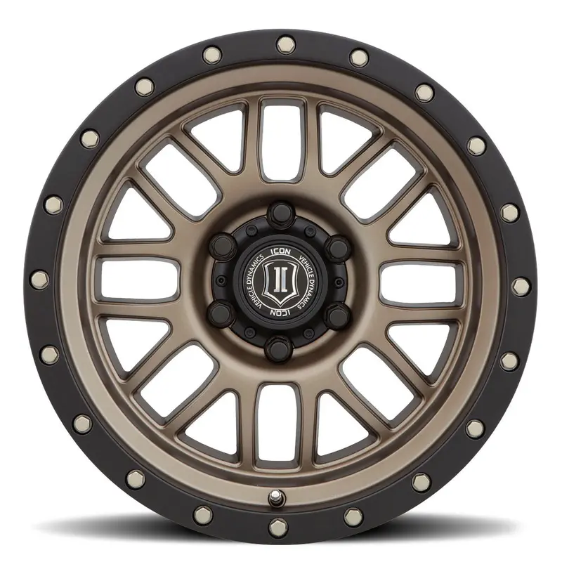 Icon Vehicle Dynamics Alpha Bronze Wheel – 17X8.5", 5X139.7, +12Mm (1217858347Br) 1