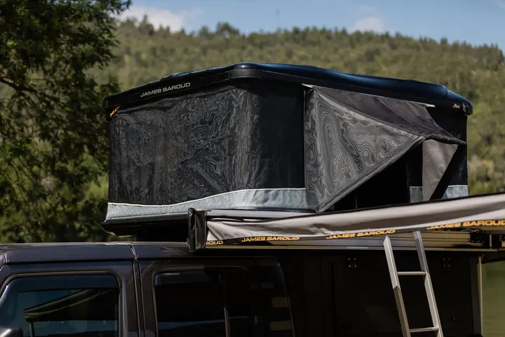James Baroud Frontier Tunnel Mount For Odyssey Rooftop Tents 1
