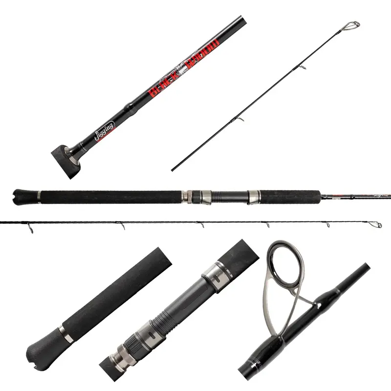 Jigging World Black Widow 2.0 Inshore Spinning Rod 1
