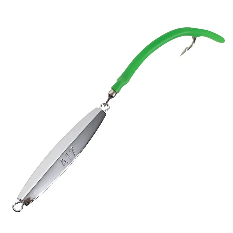 Jigging World Diamond Jig With Integrated Tubed Tail For Enhanced Action 1