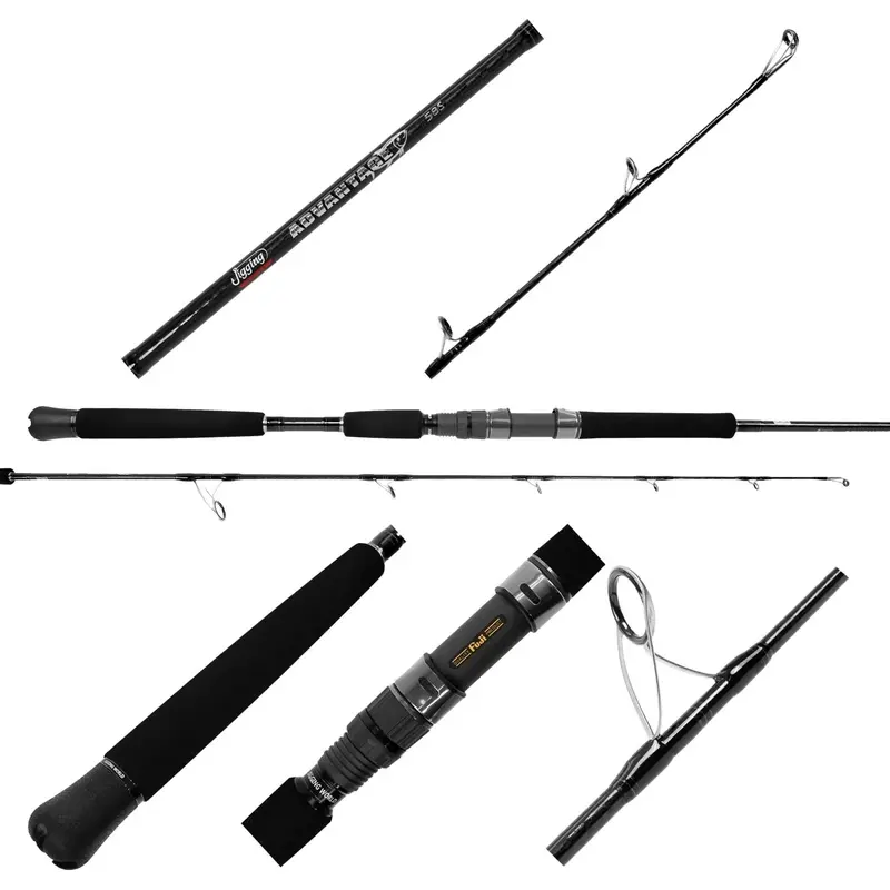 Jigging World Ghost Hunter Advantage Spinning Jigging Rods – Precision Offshore Design 1