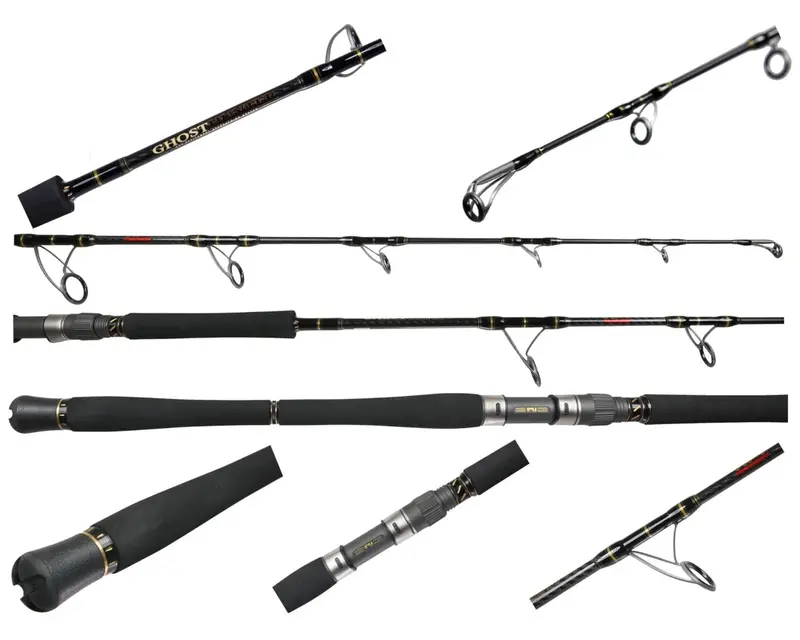 Jigging World Ghost Hunter Spinning Jigging Rod – Lightweight Fast-Action Saltwater Rod 1