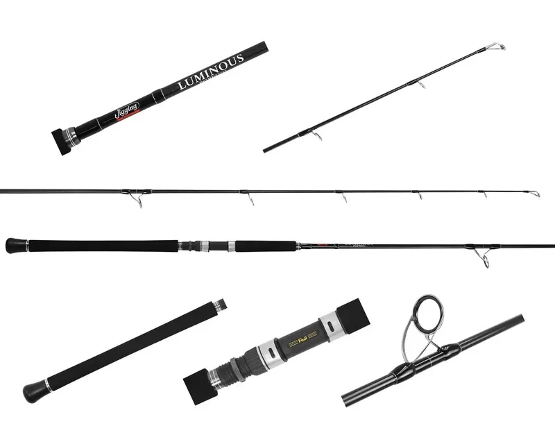 Jigging World Luminous Popping Rod – Glow-In-The-Dark Topwater Fishing Rod 1