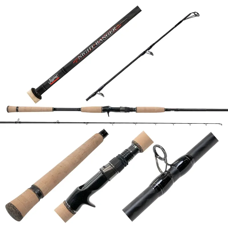 Jigging World Night Ranger Inshore Conventional Rod – Low-Light Optimized Build 1
