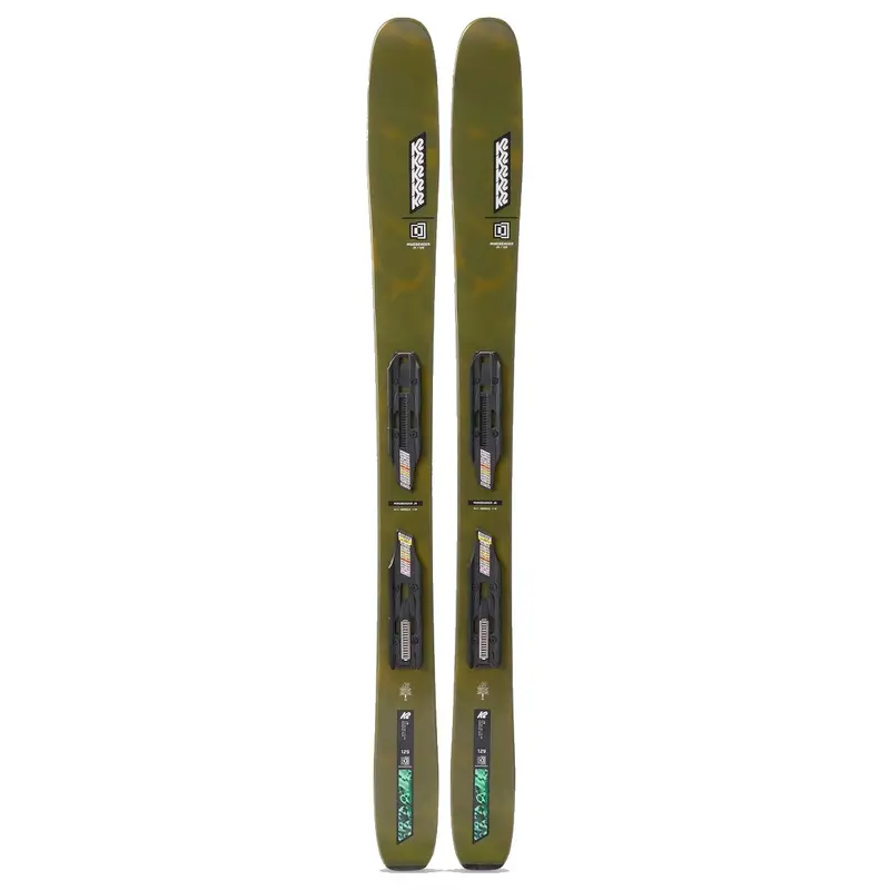 K2 Mindbender Jr. Youth Skis With Fdt 7.0 Bindings 1