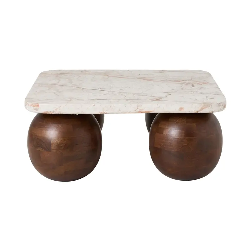 Kaya Square Marble Coffee Table 1