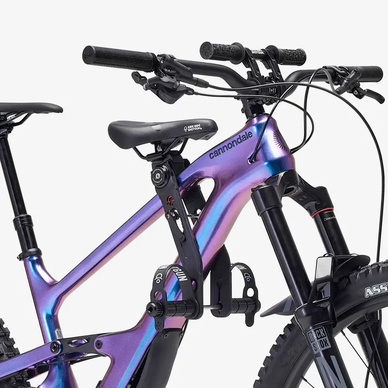 Kids Ride Shotgun 2.0 Child Bike Seat With Integrated Handlebars 1