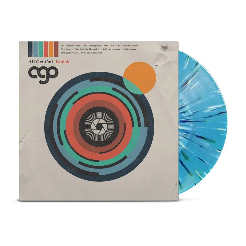 Kodak – Blue Vinyl With White & Black Splatter – Limited To 250 1