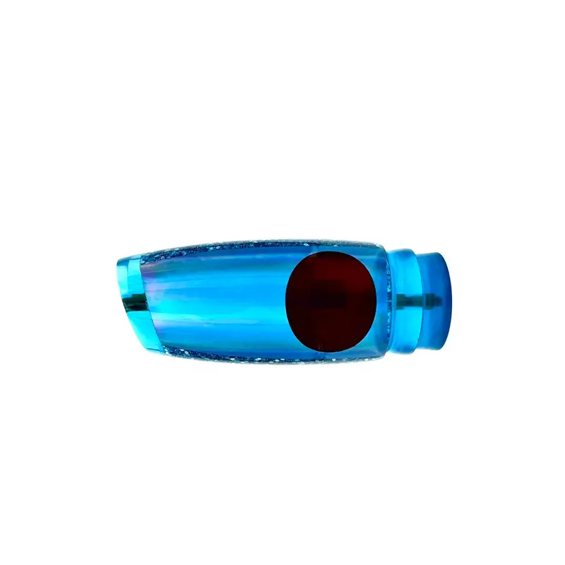 Koya Lures Double Plunger – Blue Resin With Holo Silver Glitter 1