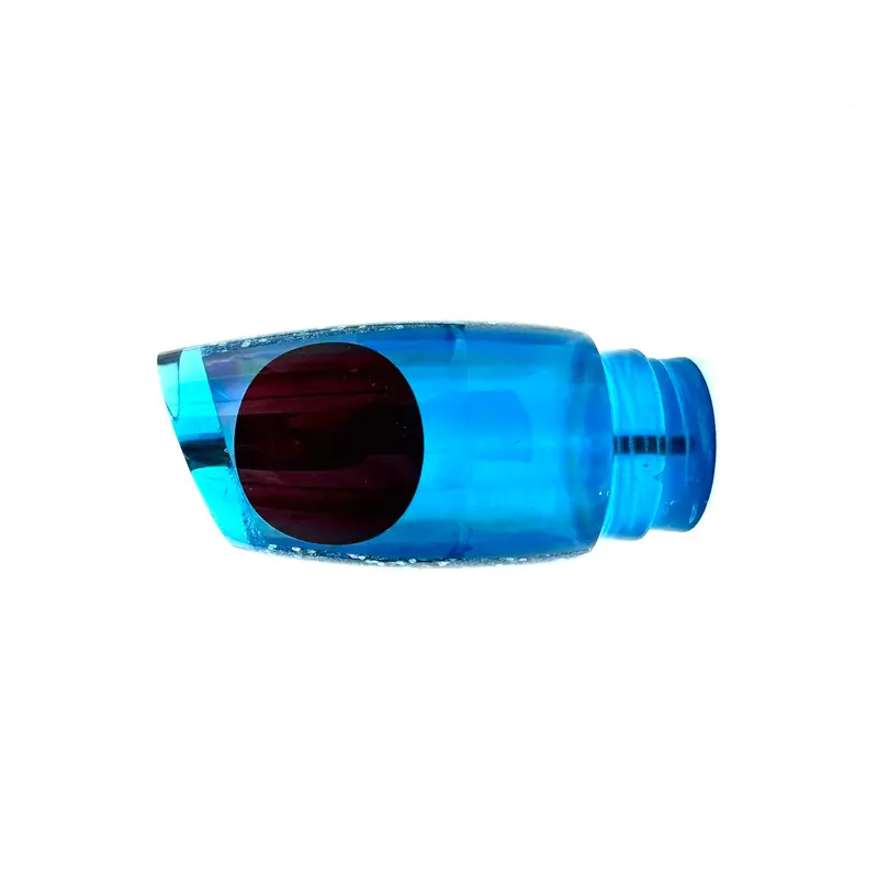 Koya Lures Large Poi Dog – Blue Resin With Holo Silver Glitter 1