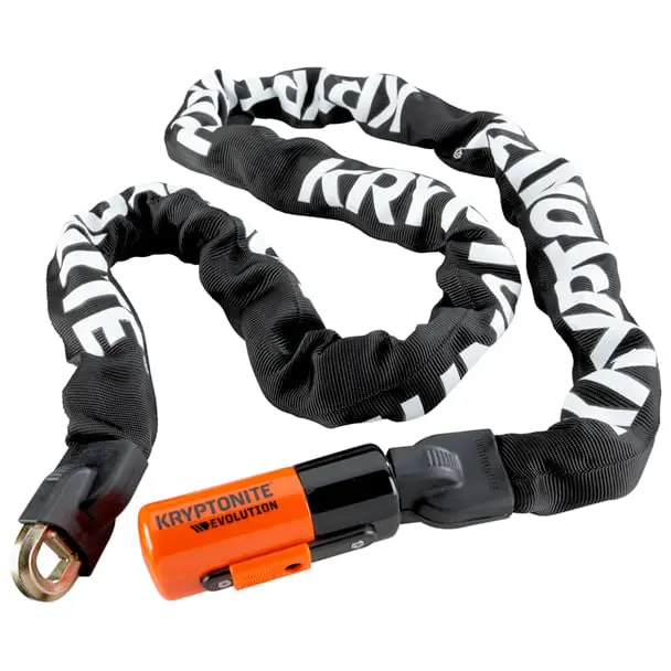 Kryptonite Evolution 1016 Integrated Chain Lock – 10Mm Hardened Steel 1