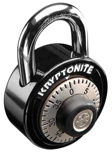 Kryptonite Gripper Dial Combination Padlock – Reinforced Steel Body 1