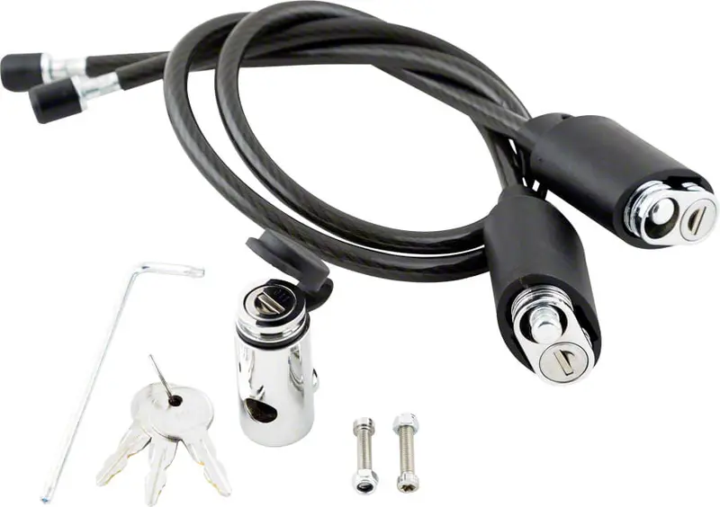 Kuat Transfer 3 Bike Rack Cable Lock With Integrated Hitch Pin 1